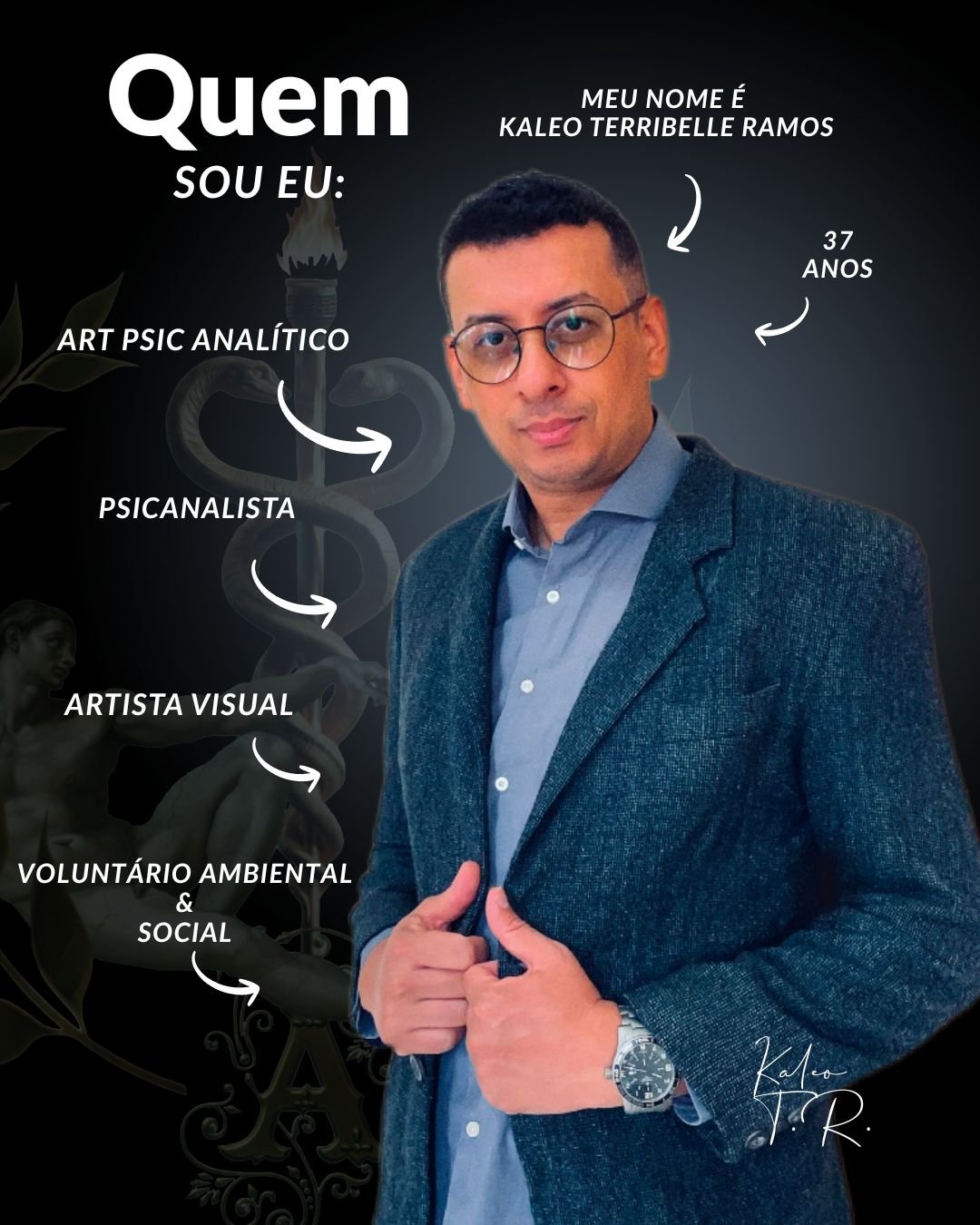 Imagem dizendo que é o Kaleo
