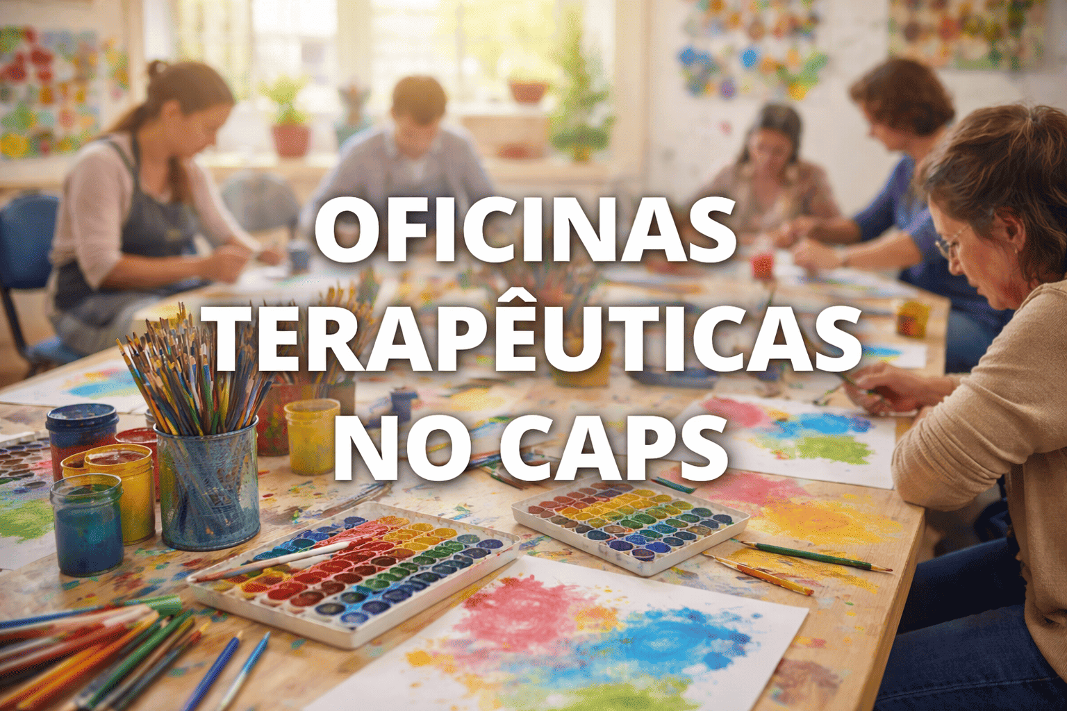 Oficinas terapêuticas no caps por Kaleo Terribelle Ramos