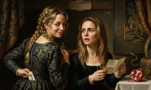 Imagem que ilustra a traição de samira a ana paula